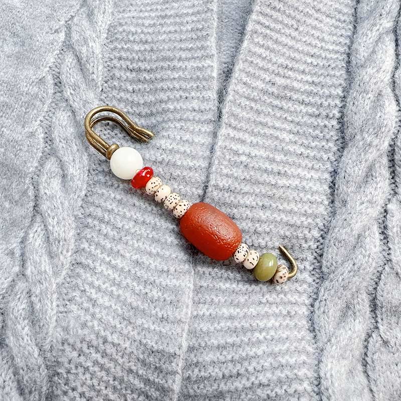 Buddha Stones Bodhizaadagaat Broche voor rust en harmonie - Bodhizaad - image 0