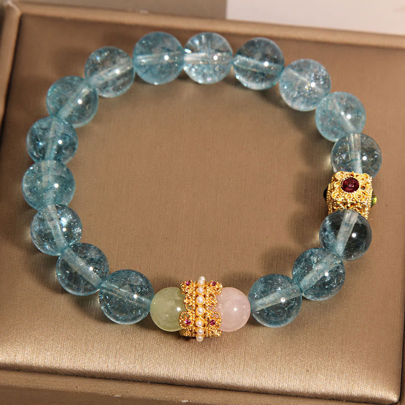 Buddha Stones Natuurlijke kyaniet helende Armband - image 1