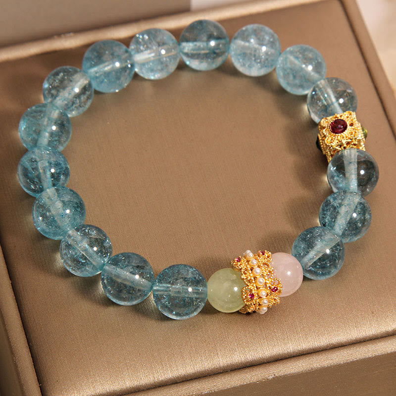 Buddha Stones Natuurlijke kyaniet helende Armband - Kyaniet (Polsomtrek: 14-16 cm) - image 0