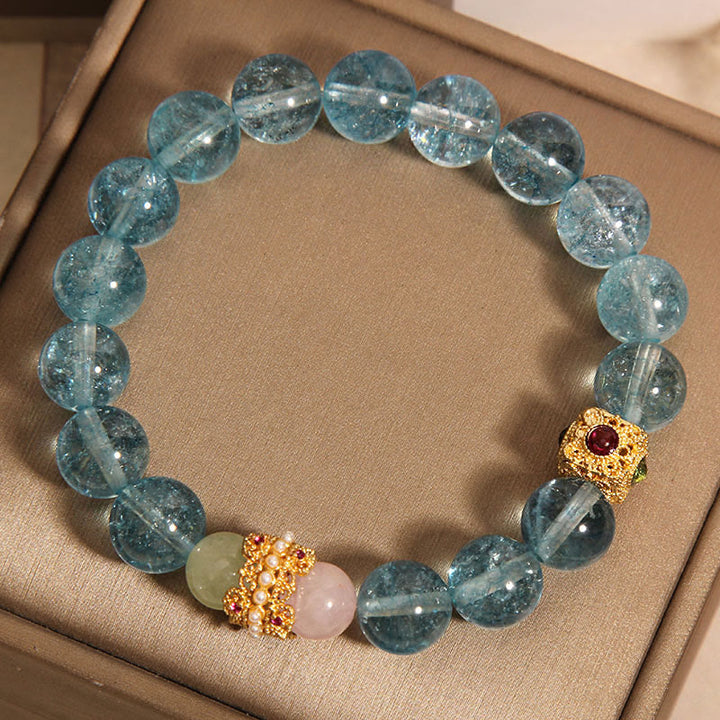 Buddha Stones Natuurlijke kyaniet helende Armband - image 5