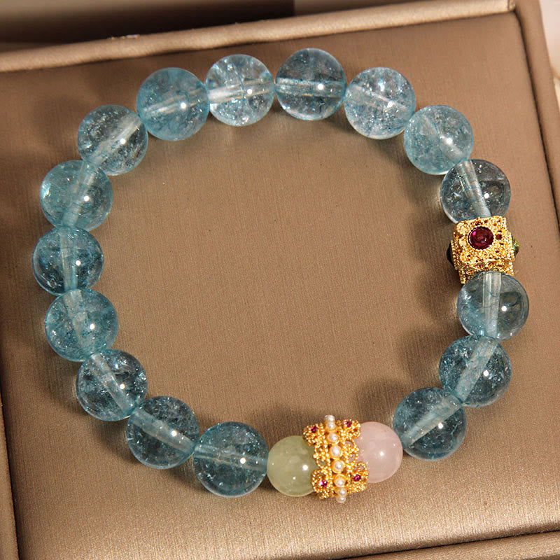Buddha Stones Natuurlijke kyaniet helende Armband - image 4