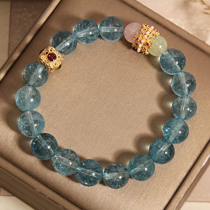 Buddha Stones Natuurlijke kyaniet helende Armband - image 2