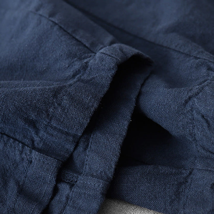 Buddha Stones Casual effen harembroek voor dames met Zakken - image 19