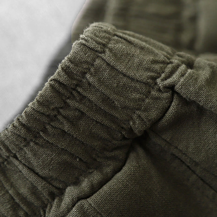 Buddha Stones Casual effen harembroek voor dames met Zakken - image 27