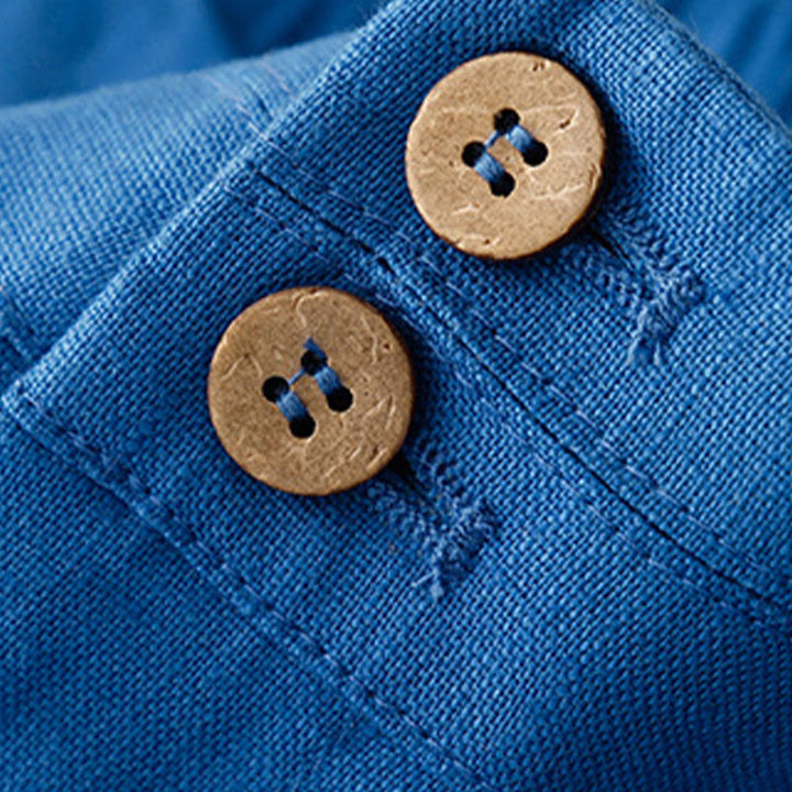 Buddha Stones Zomerse, casual damesbroek met wijde pijpen, ritssluiting en Zakken. - image 18