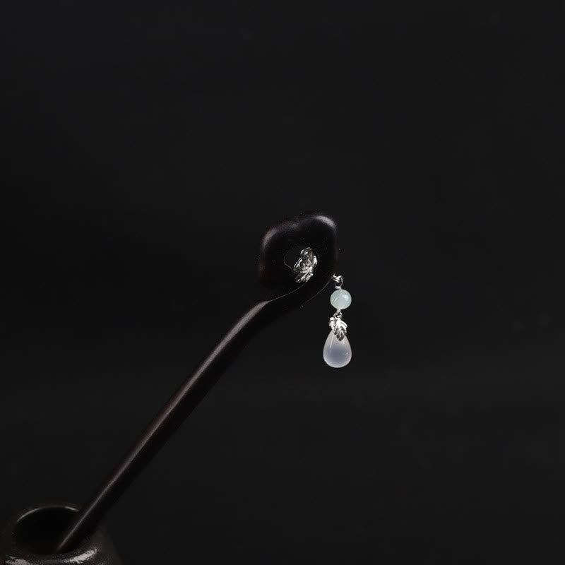 Buddha Stones Ebony Auspicious Cloud Courage Haarspeld - image 7
