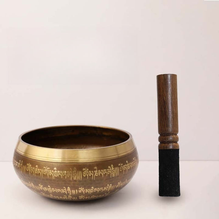 Buddha Stones Handgemaakte klankschalen met Bijbeltekstenpatroon voor genezing en meditatie. - image 12