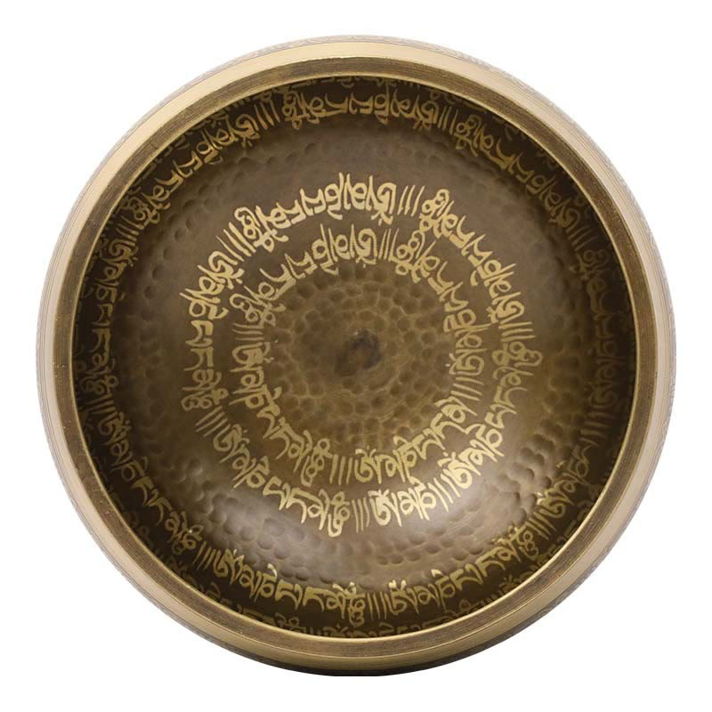Buddha Stones Handgemaakte klankschalen met Bijbeltekstenpatroon voor genezing en meditatie. - image 13