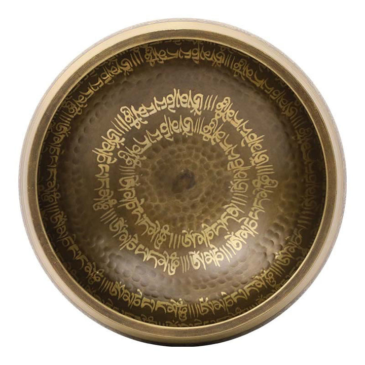 Buddha Stones Handgemaakte klankschalen met Bijbeltekstenpatroon voor genezing en meditatie. - image 13