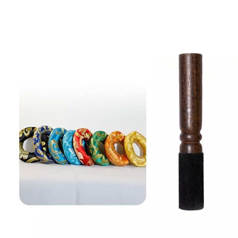 Buddha Stones Handgemaakte klankschalen met Bijbeltekstenpatroon voor genezing en meditatie. - image 15