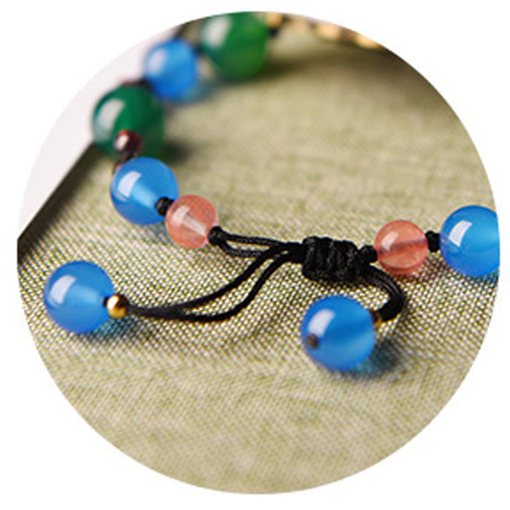 Buddha Stones Agaat schelp bloem Armband - image 12