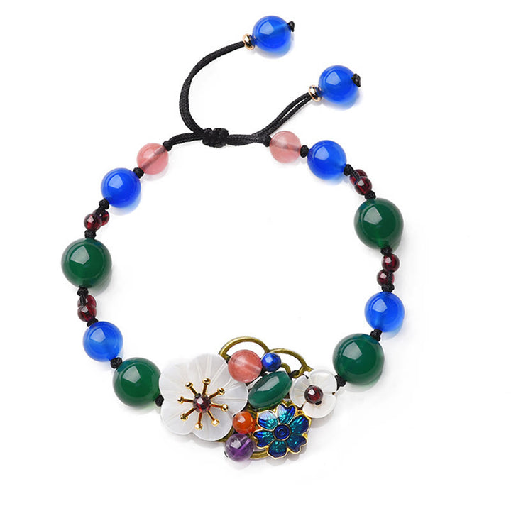 Buddha Stones Agaat schelp bloem Armband - image 4