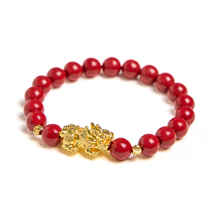 Buddha Stones Cinnabar PiXiu Kalmte Armband - image 5