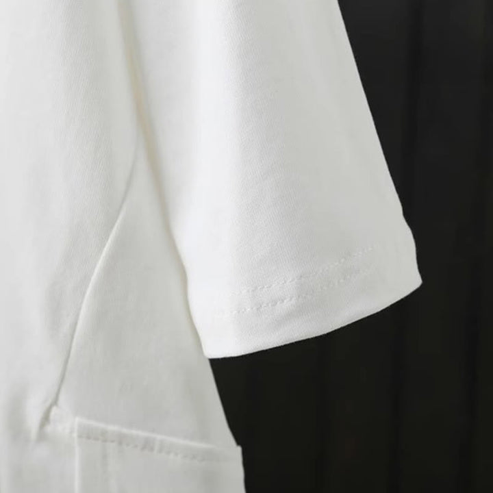 Buddha Stones Casual, losvallend, Ronde hals T-shirt met Korte mouw voor dames. - image 10