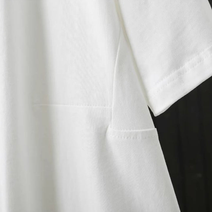 Buddha Stones Casual, losvallend, Ronde hals T-shirt met Korte mouw voor dames. - image 11