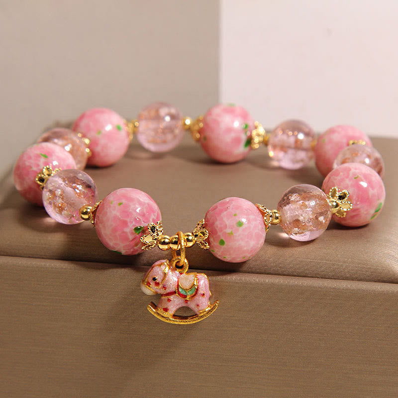 Buddha Stones Rockende Liuli Armband, Jaar van het Paard - image 1