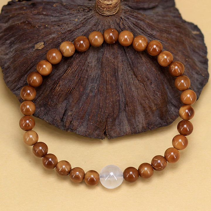 Buddha Stones Kuka agaat Armband - Kuka-zaad (Polsomtrek: 15-17 cm) - image 0