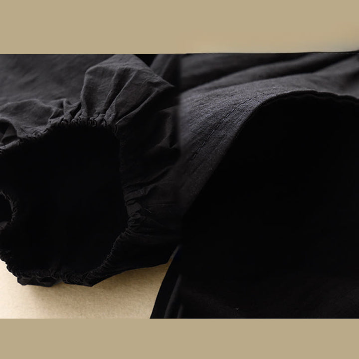 Buddha Stones Casual, eenvoudige damesharembroek met Zakken - image 3