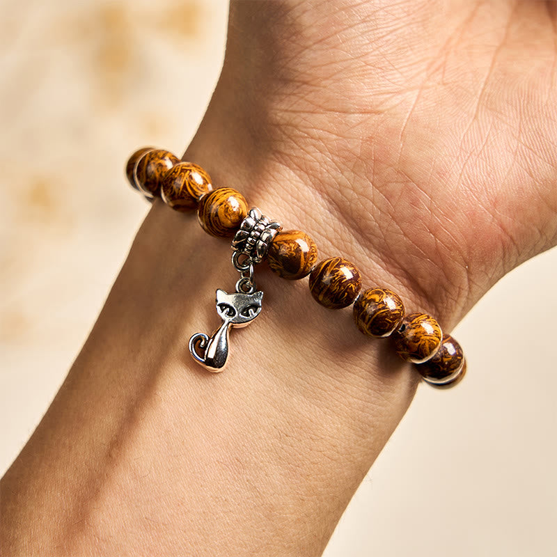 Buddha Stones Armband van natuursteen voor kittens en kattenkopjes - image 3