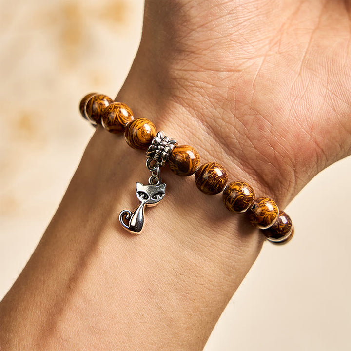 Buddha Stones Armband van natuursteen voor kittens en kattenkopjes - image 3