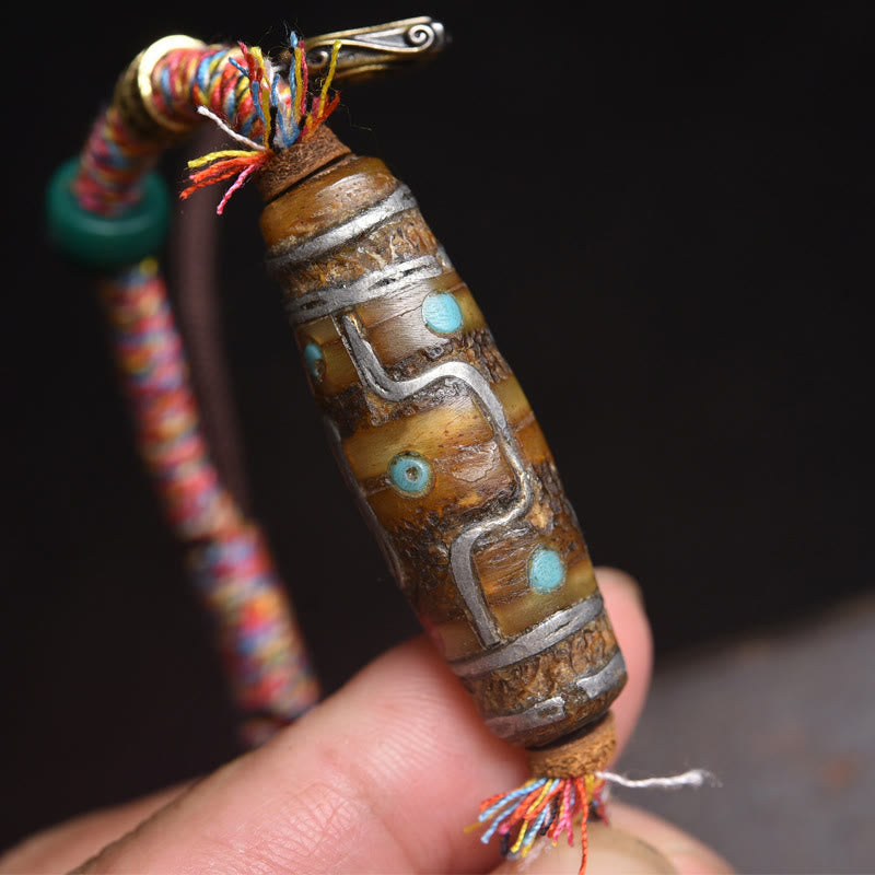 Buddha Stones Handgemaakte Tibetaanse negenoog Dzi kralen Armband - image 1