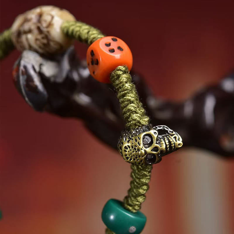 Buddha Stones Handgemaakte Armband met Tibetaanse drakenmotief - image 5