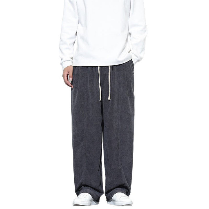 Buddha Stones Effen heren harembroek van puur corduroy met Zakken. - image 19