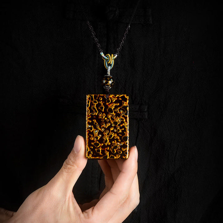 Buddha Stones Handgemaakte Ketting met sandelhoutmotief ter bescherming. - image 17