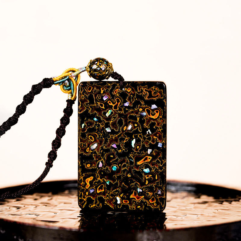 Buddha Stones Handgemaakte Ketting met sandelhoutmotief ter bescherming. - image 13