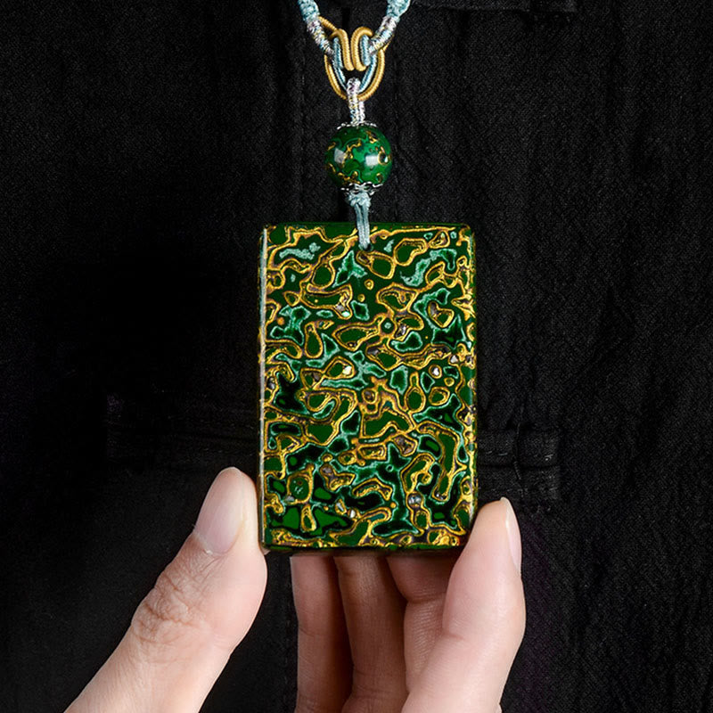 Buddha Stones Handgemaakte Ketting met sandelhoutmotief ter bescherming. - image 4