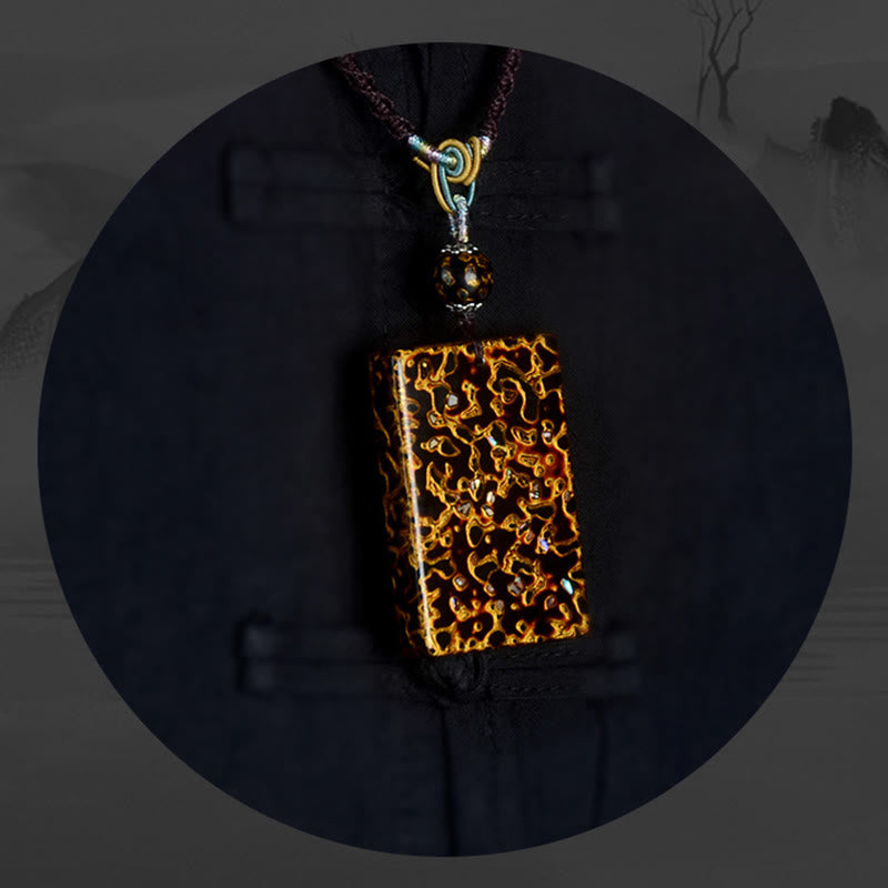 Buddha Stones Handgemaakte Ketting met sandelhoutmotief ter bescherming. - image 16