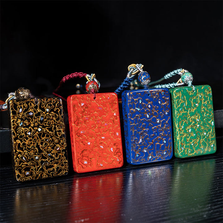 Buddha Stones Handgemaakte Ketting met sandelhoutmotief ter bescherming. - image 23