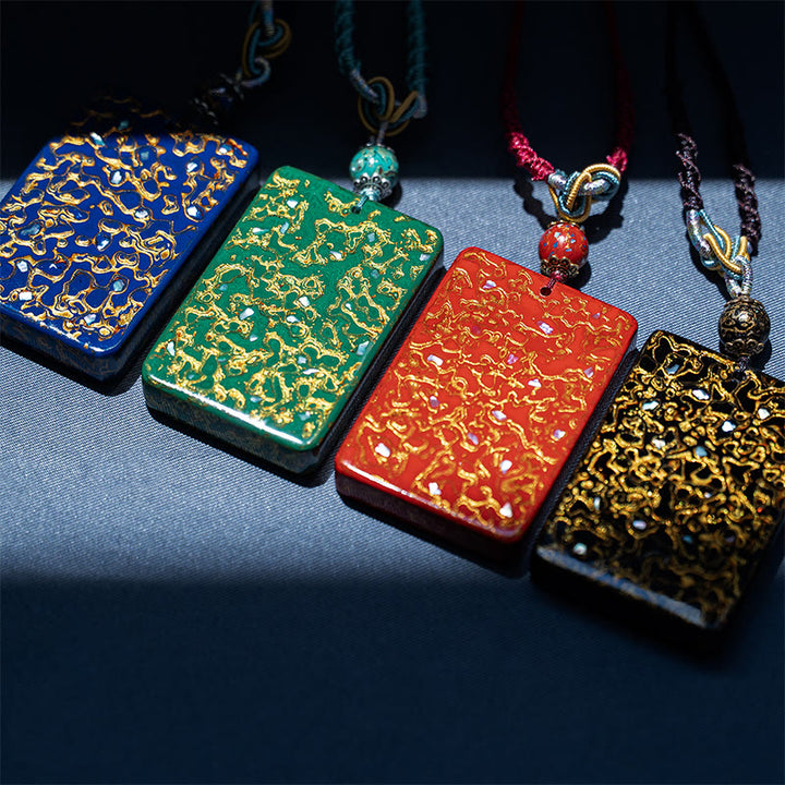 Buddha Stones Handgemaakte Ketting met sandelhoutmotief ter bescherming. - image 24