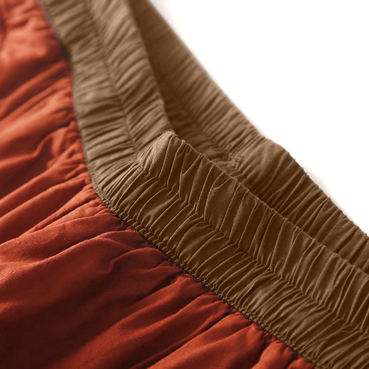 Buddha Stones Dames winterbroek met elastische Taille , dikke stof en Zakken - image 8