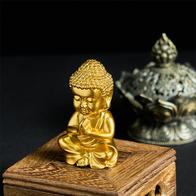 Buddha Stones Tathagata Boeddha-beeldje, koelkastmagneet, woondecoratie - A2-formaat 4,1*7*3 cm (met magneet aan de achterkant) - image 6