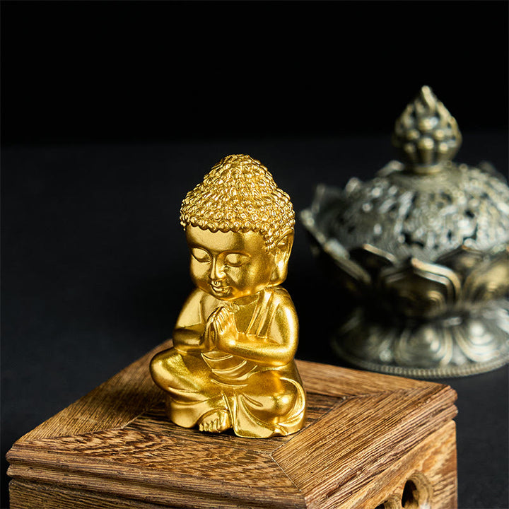 Buddha Stones Tathagata Boeddha-beeldje, koelkastmagneet, woondecoratie - A2-formaat 4,1*7*3 cm (met magneet aan de achterkant) - image 6