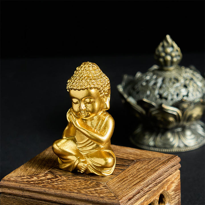 Buddha Stones Tathagata Boeddha-beeldje, koelkastmagneet, woondecoratie - A3-formaat 4,3*6,7*3 cm (met magneet aan de achterkant) - image 11