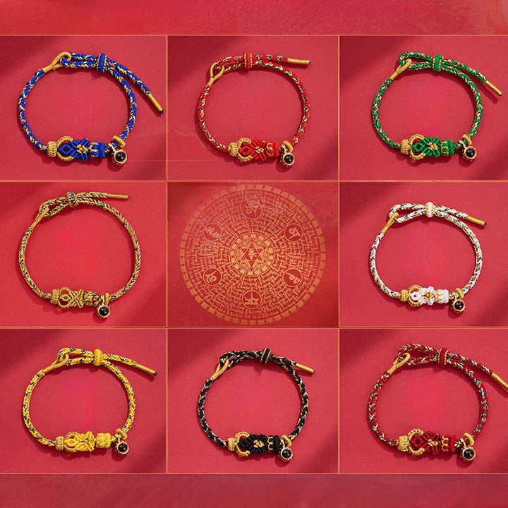 Buddha Stones Armband met handgeweven Boeddha-knopen en Armband. - image 12