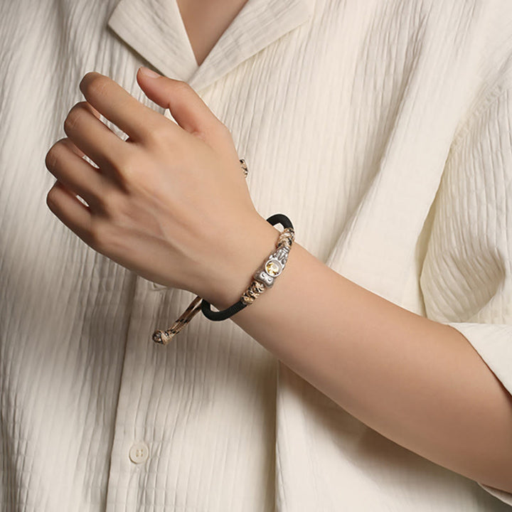 Buddha Stones Pi Xiu Geluk en Rijkdom handgeweven Armband - image 3