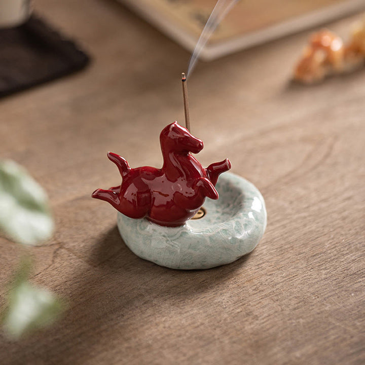 Buddha Stones Jaar van het Paard 2026 Nieuwjaar Huisdecoratie Wierook - image 11