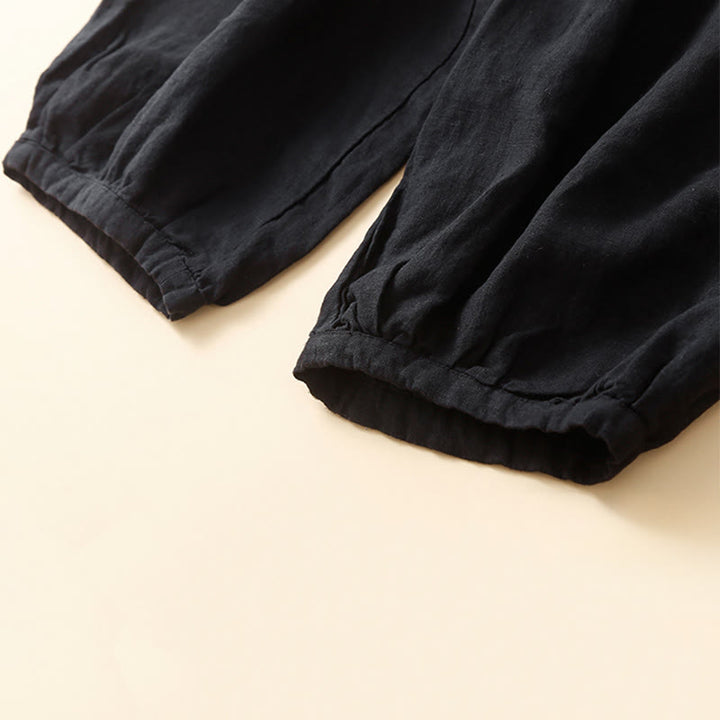 Buddha Stones Commute dames harem capri broek met Zakken - image 10