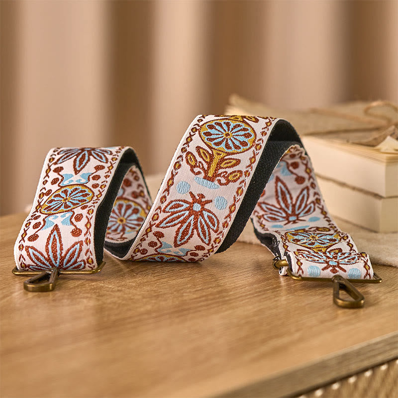 Buddha Stones Boho esdoornblad bloem geometrische verstelbare handtas schoudertas Schoudertas schoudertas riemen vervangen - image 1