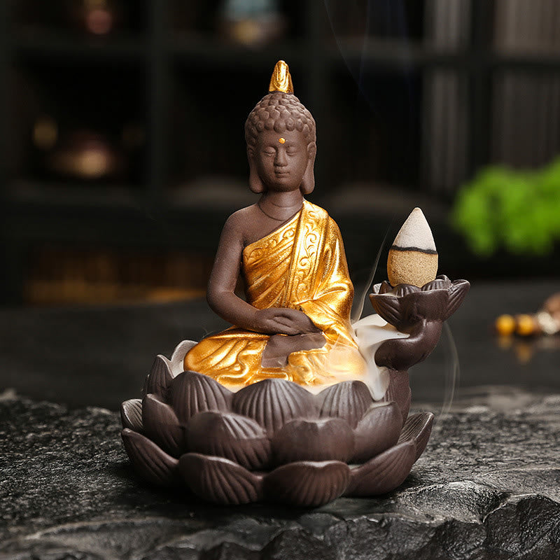 Buddha Stones Boeddha Sereniteit Huisdecoratie Wierook - image 1