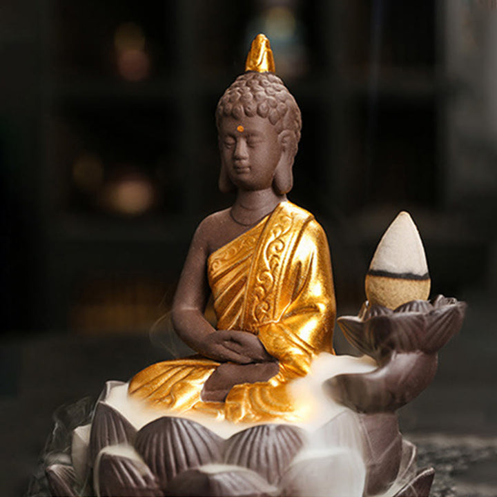Buddha Stones Boeddha Sereniteit Huisdecoratie Wierook - image 2