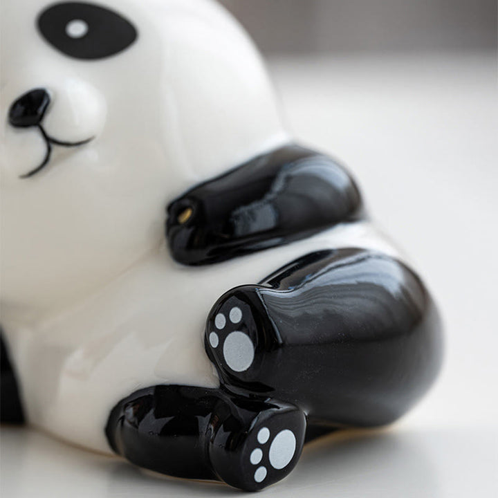Buddha Stones Panda-vormige Wierook voor huisdecoratie - image 3