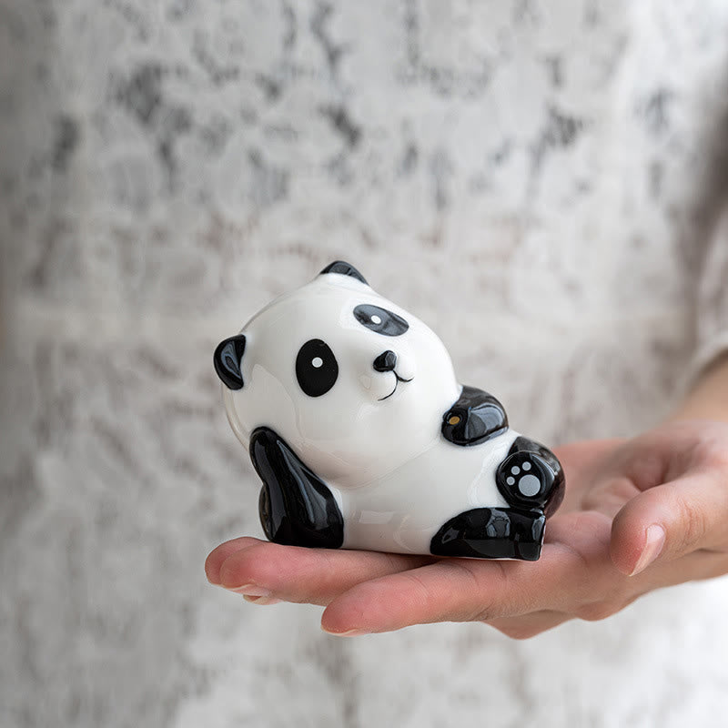 Buddha Stones Panda-vormige Wierook voor huisdecoratie - image 4