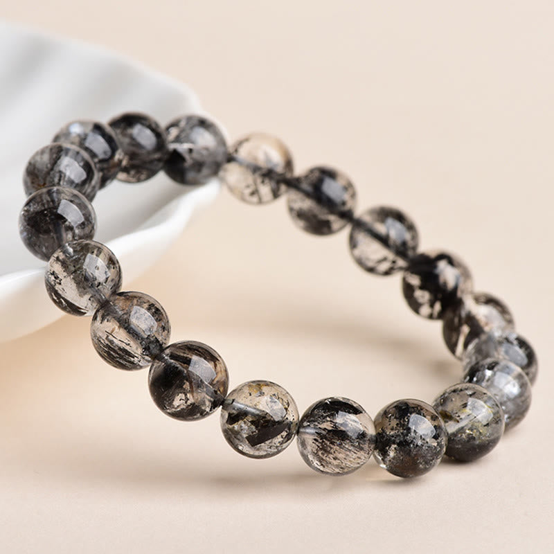 Buddha Stones Herkimer Diamanten Beschermings Armband - image 1