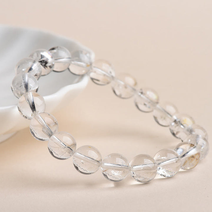 Buddha Stones Herkimer Diamanten Beschermings Armband - image 14