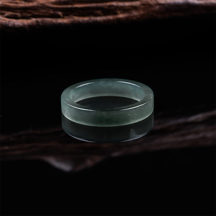 Buddha Stones Jade Ring voor overvloed en voorspoed, verkrijgbaar in meerdere maten. - image 4