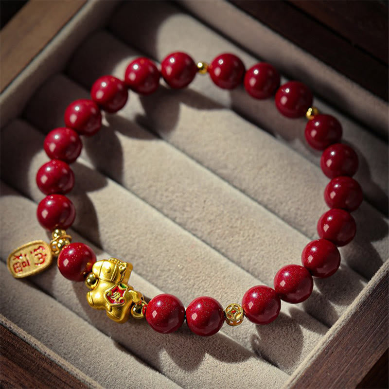 Buddha Stones Cinnaber Armband voor het Jaar van het Paard - image 7